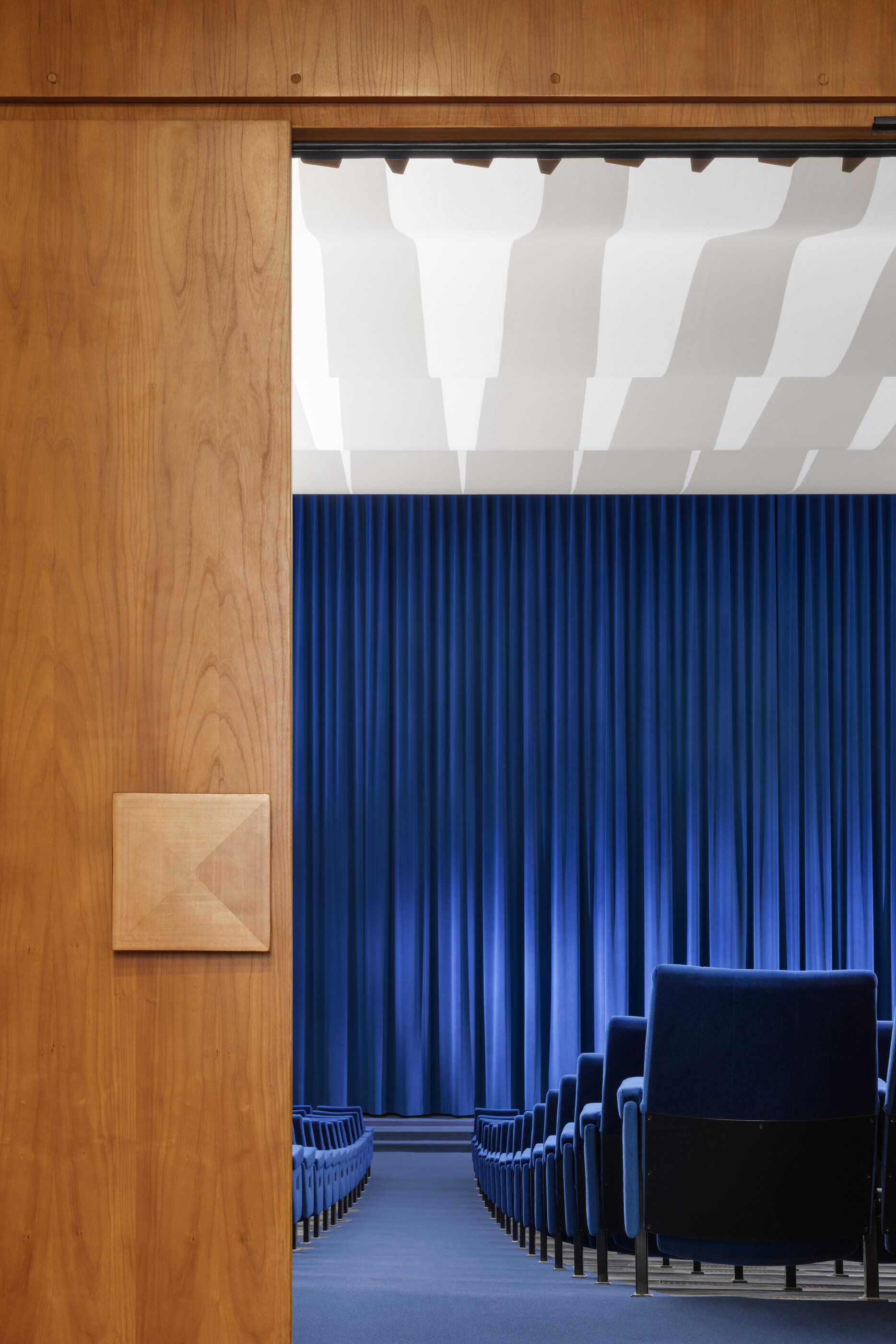 The auditorium doors of Kino International